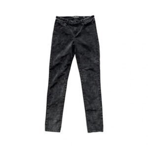 Lucky Brand Black Velvet Brooke Legging Skinny Mid Rise Women’s 6/28